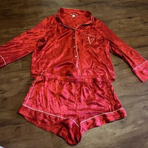 Victoria’s secret satin sleep set